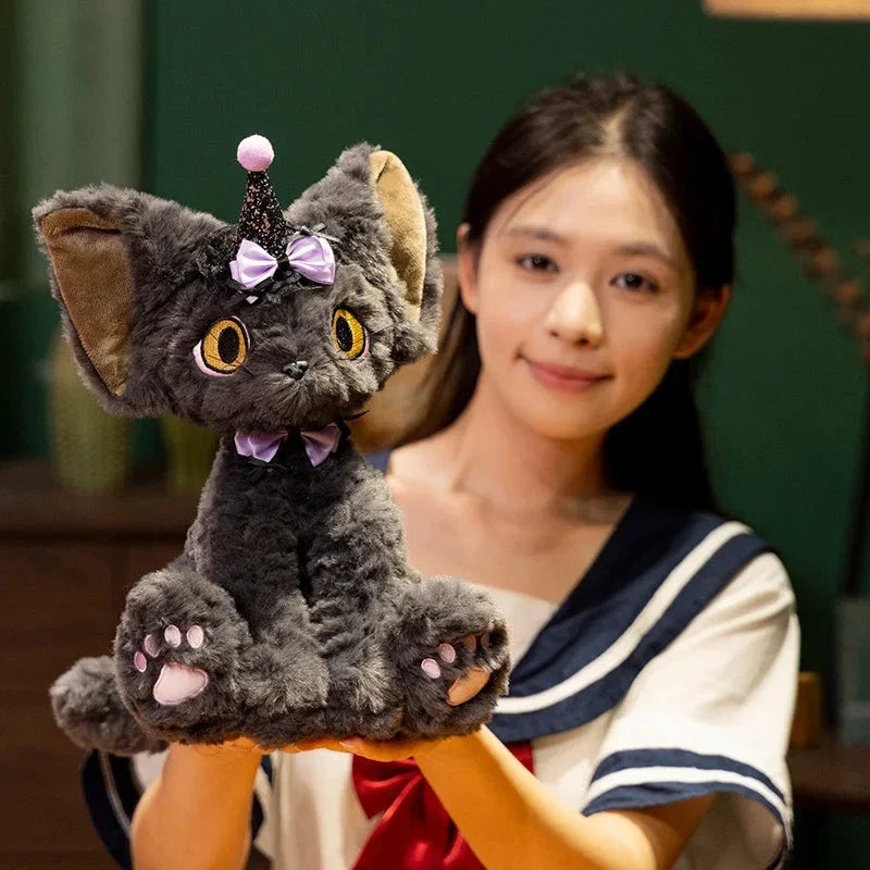 Halloween Black Witch Cat Plushies