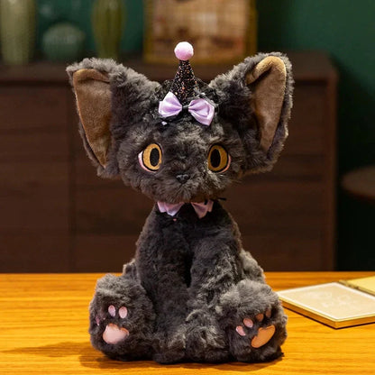 Halloween Black Witch Cat Plushies