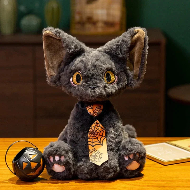 Halloween Black Witch Cat Plushies