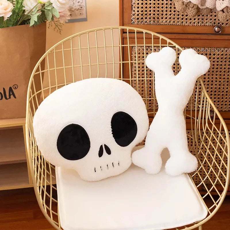 Halloween Pumpkin Mummy Skull Bone Plushies