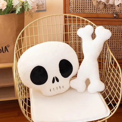 Halloween Pumpkin Mummy Skull Bone Plushies