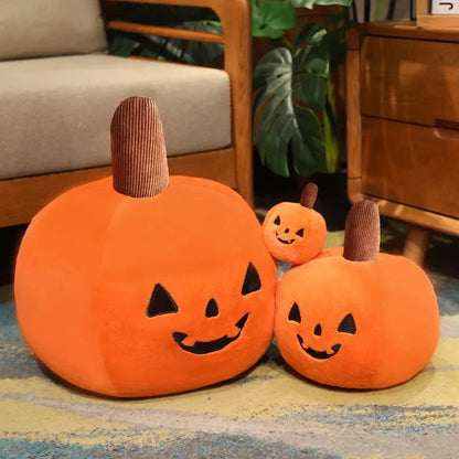 Halloween Pumpkin Mummy Skull Bone Plushies