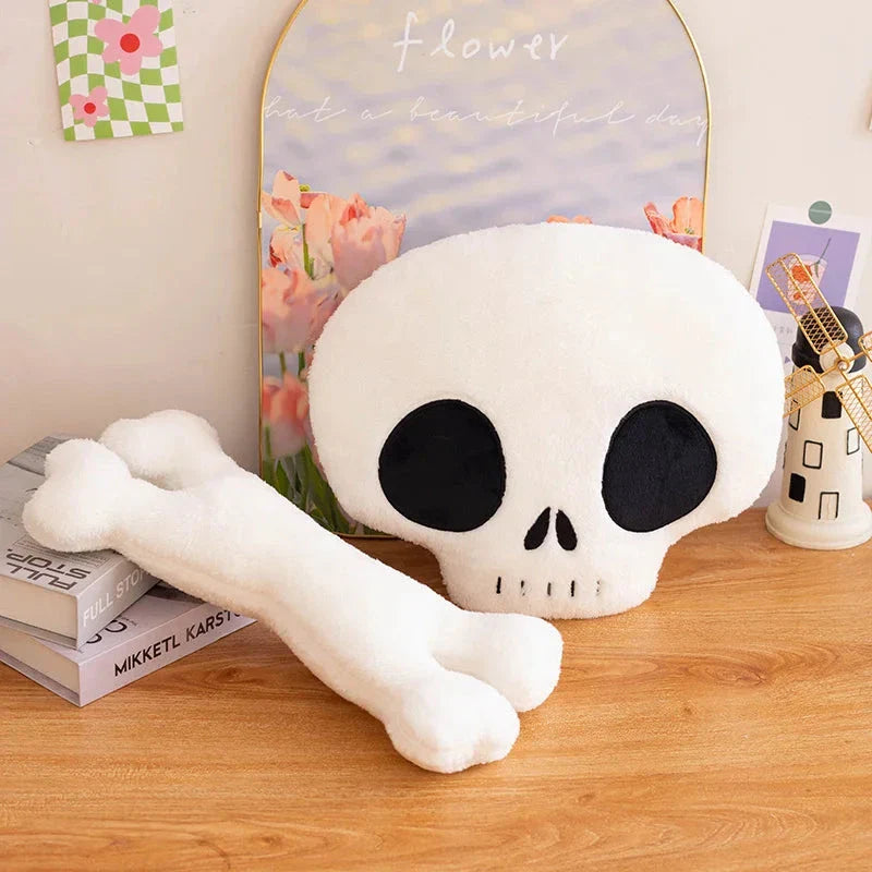 Halloween Pumpkin Mummy Skull Bone Plushies