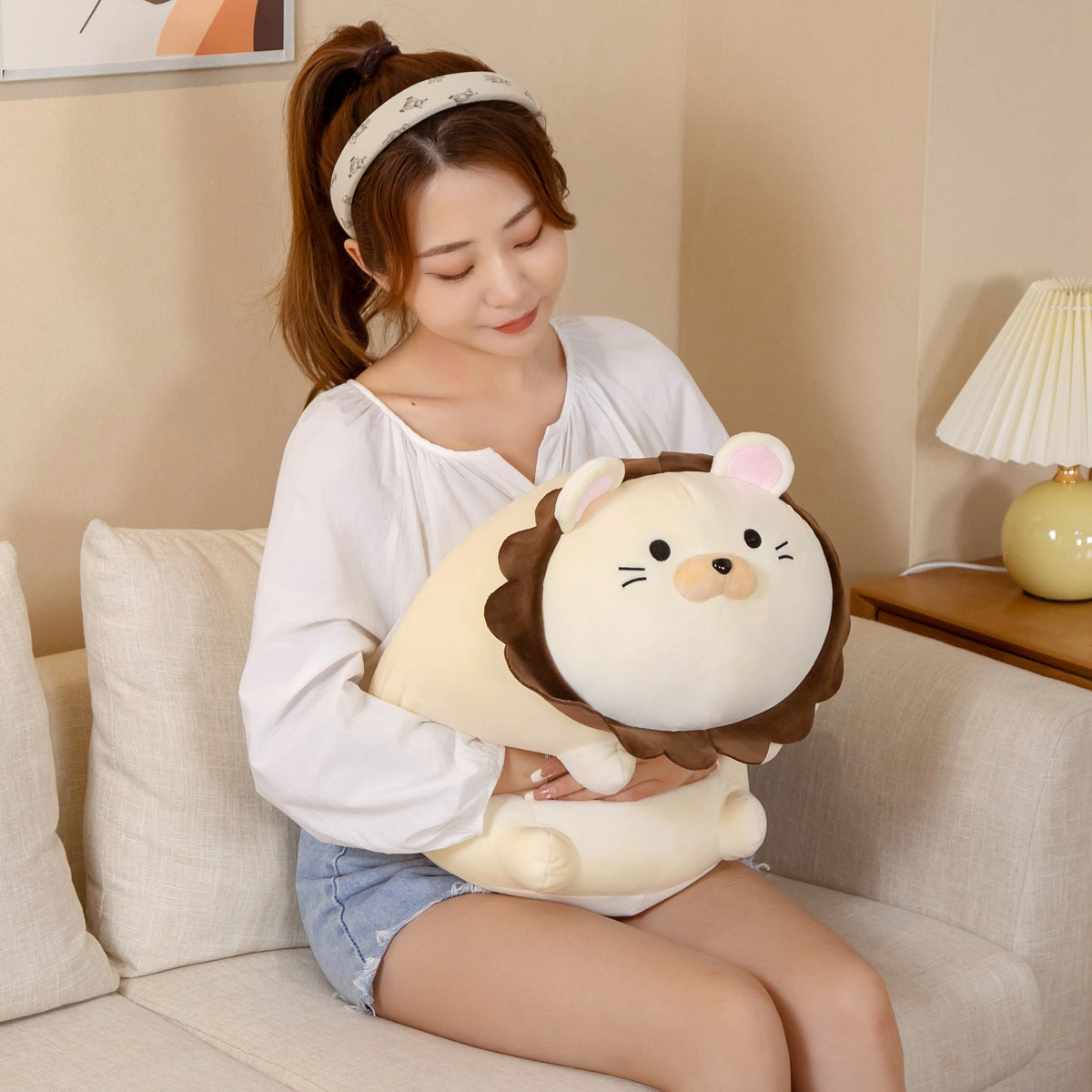 Hank The Kawaii Lion Plushie