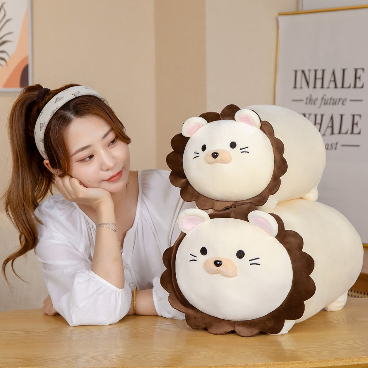 Hank The Kawaii Lion Plushie