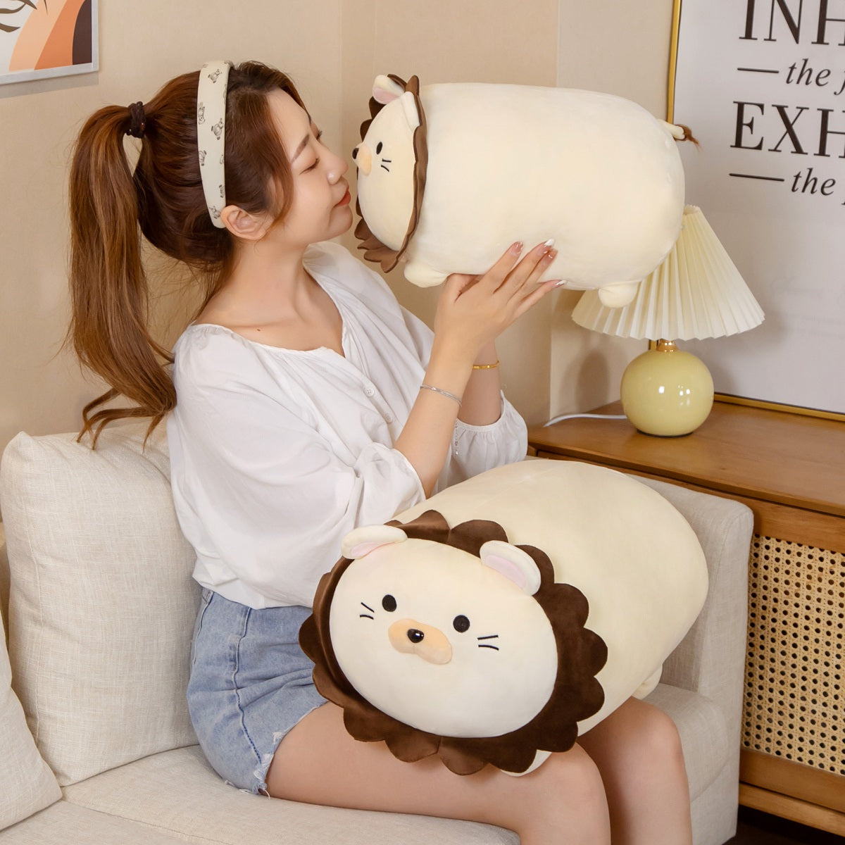 Hank The Kawaii Lion Plushie