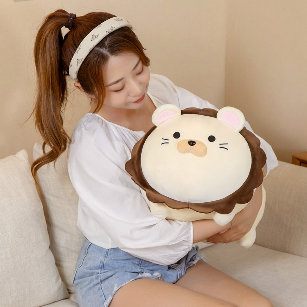 Hank The Kawaii Lion Plushie