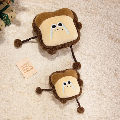 Happy Toast Sad Toast Plush & Bag