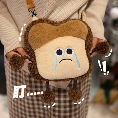 Happy Toast Sad Toast Plush & Bag