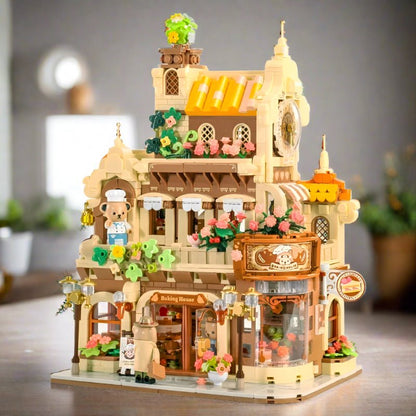Honey Bear Cupcakes & Cookies Bakery Micro Building Blocks