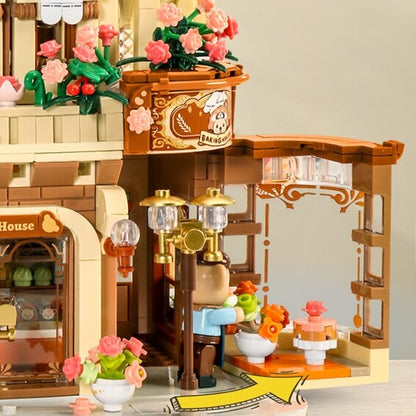 Honey Bear Cupcakes & Cookies Bakery Micro Building Blocks