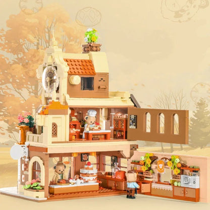 Honey Bear Cupcakes & Cookies Bakery Micro Building Blocks