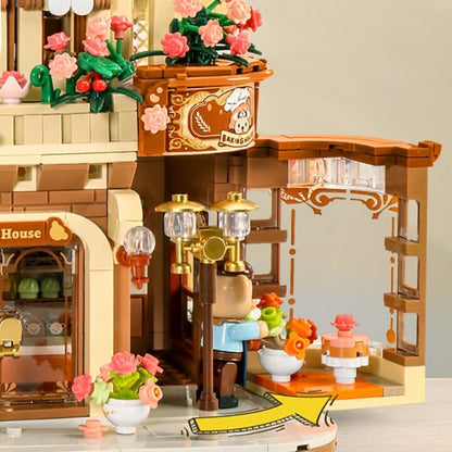 Honey Bear Cupcakes & Cookies Bakery Micro Building Blocks