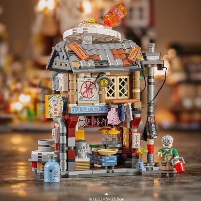 Hong Kong Restaurant Micro Building Blocks