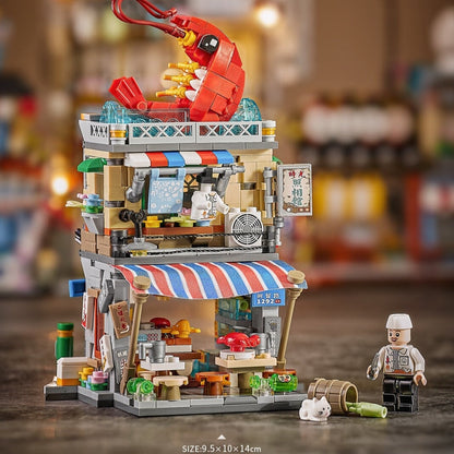 Hong Kong Restaurant Micro Building Blocks