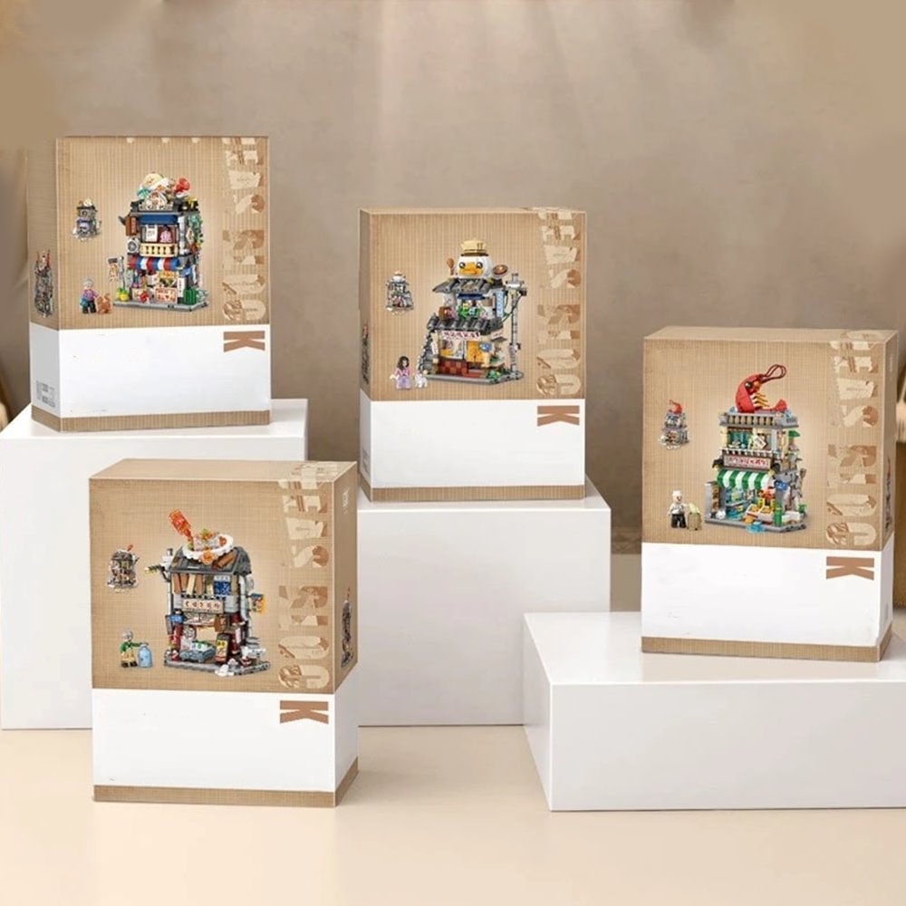 Hong Kong Restaurant Micro Building Blocks