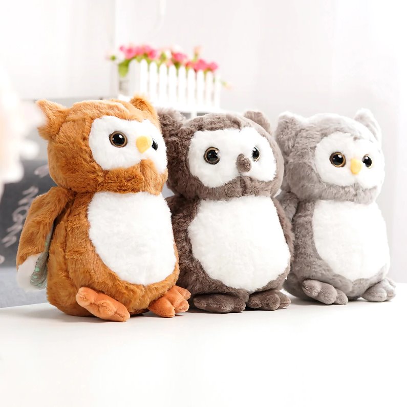 Hooting Owl Plushies