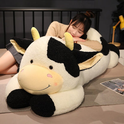 Huge Fluffy Lovely Milk Cow Plushies
