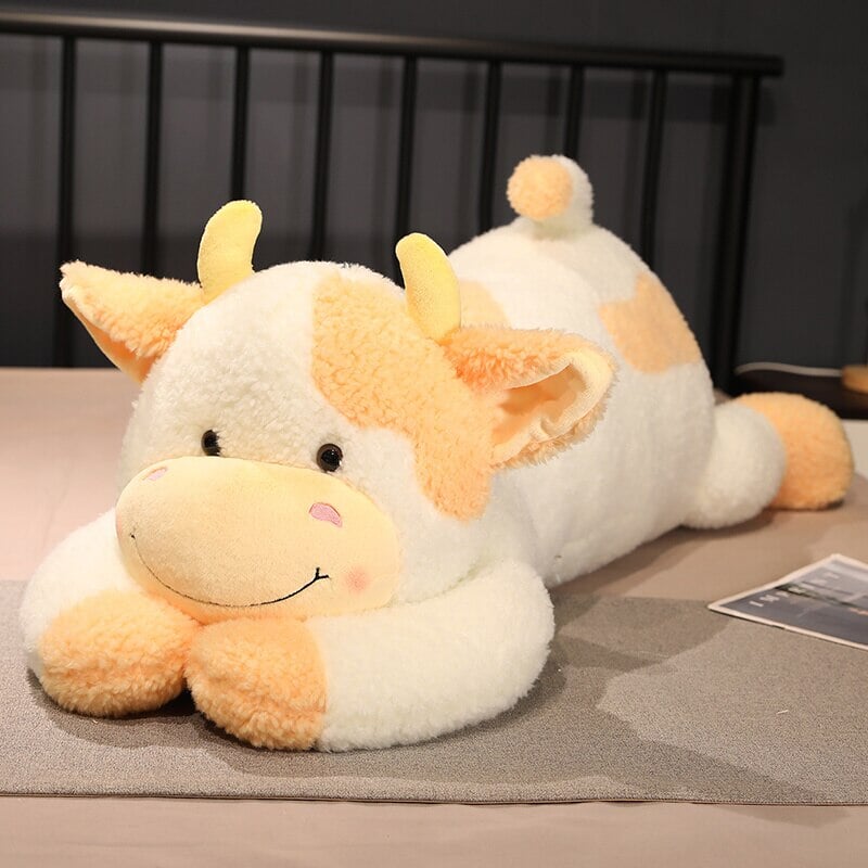 Huge Fluffy Lovely Milk Cow Plushies