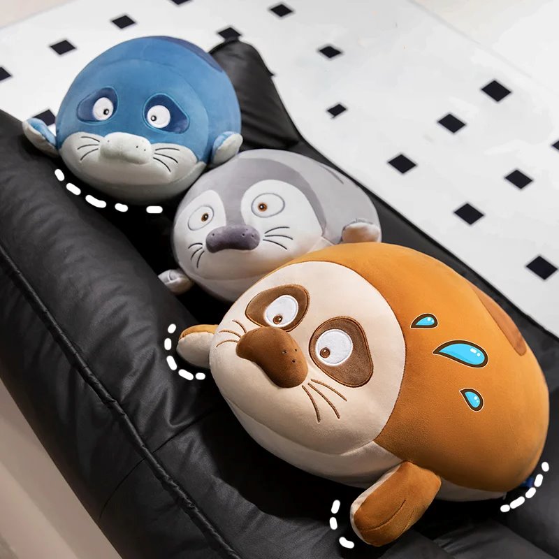 Huge Sleeping Buddies Seal Plushies