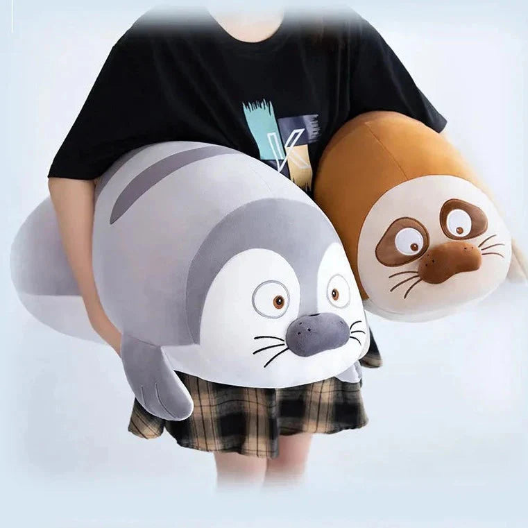 Huge Sleeping Buddies Seal Plushies