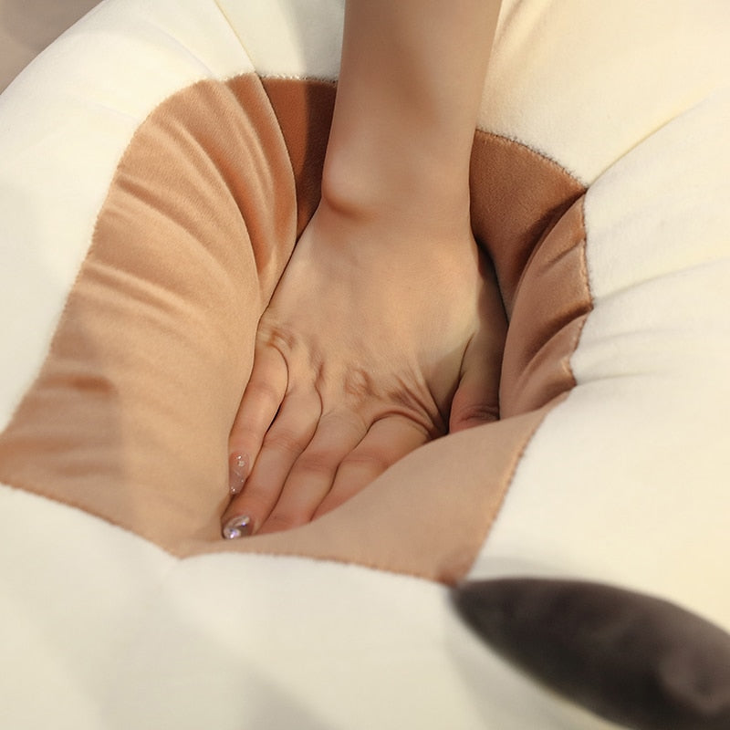 Huge Snuggly Caramel Cat Plush