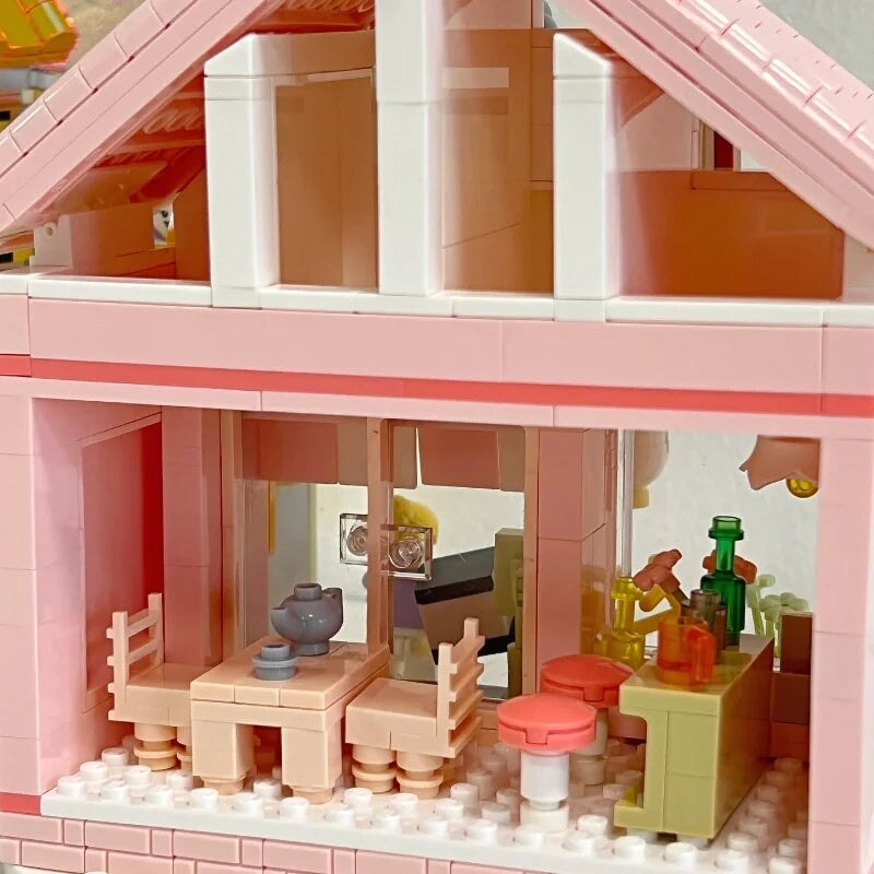 Izakaya and Chashitsu Sakura Micro Building Blocks