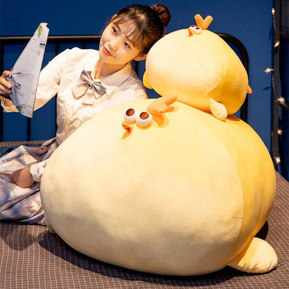 Jaba the Chonky Yellow Chicken Plushie