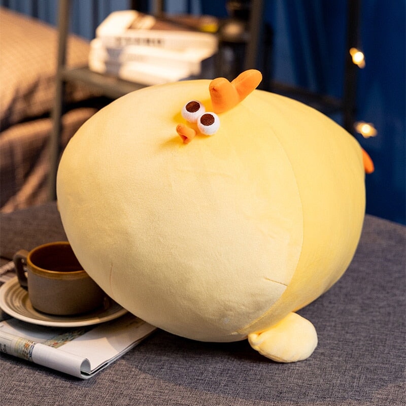 Jaba the Chonky Yellow Chicken Plushie