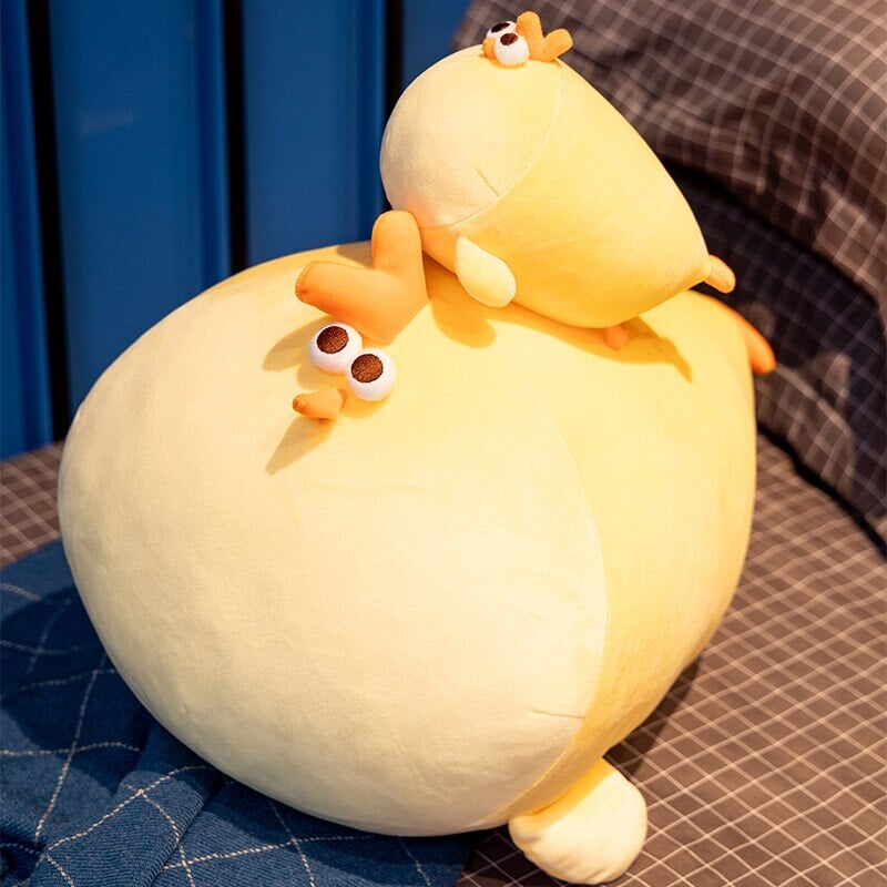 Jaba the Chonky Yellow Chicken Plushie
