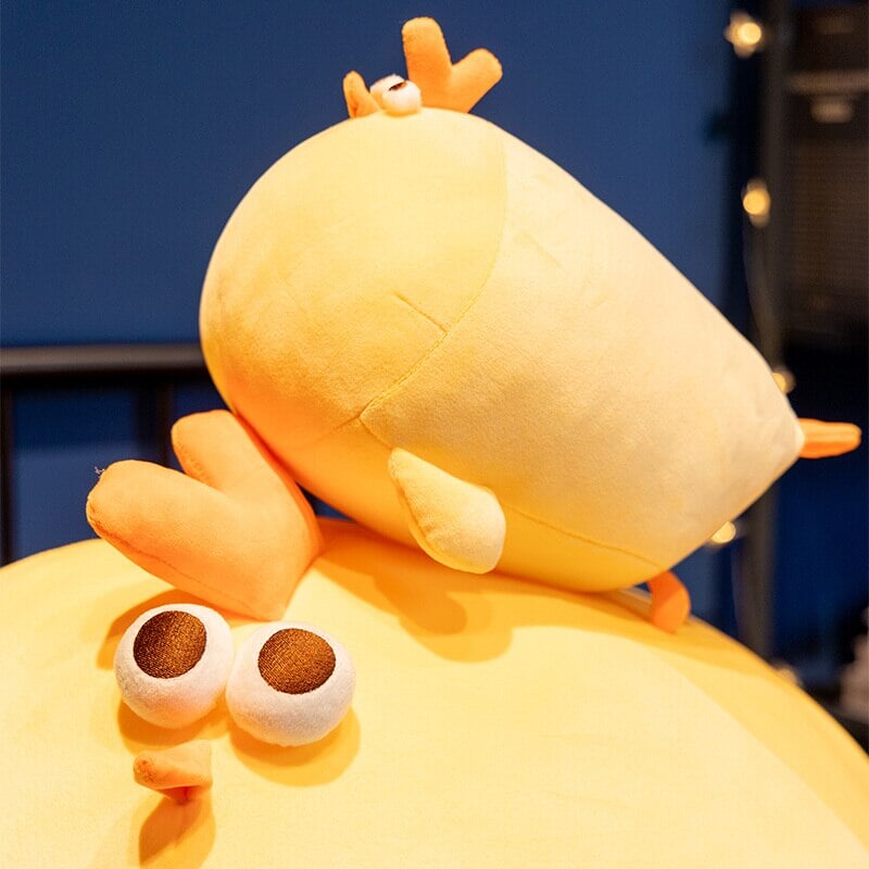 Jaba the Chonky Yellow Chicken Plushie