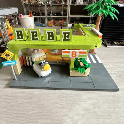 Japanese BeBe Shopping Mall Building Blocks Set