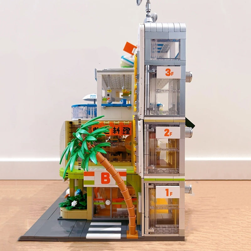 Japanese BeBe Shopping Mall Building Blocks Set
