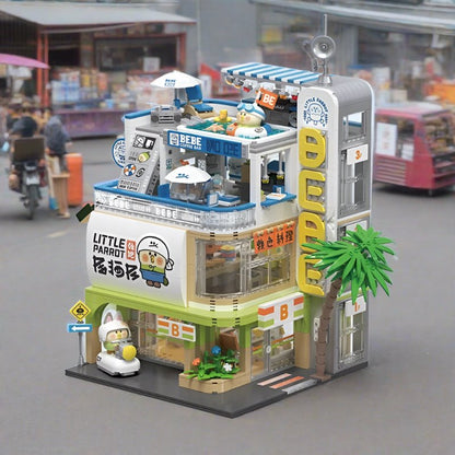 Japanese BeBe Shopping Mall Building Blocks Set