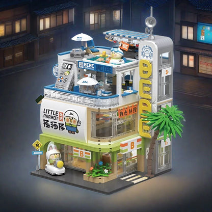 Japanese BeBe Shopping Mall Building Blocks Set