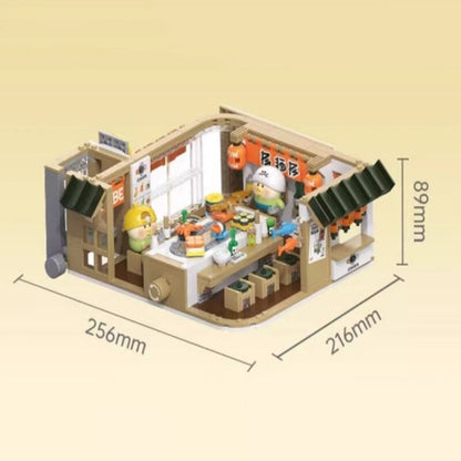 Japanese BeBe Shopping Mall Building Blocks Set