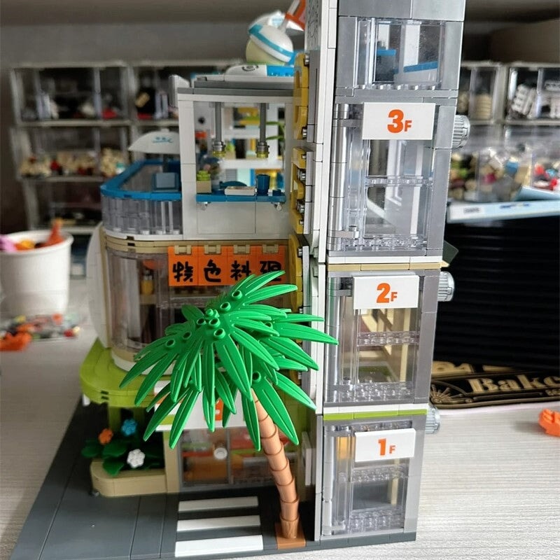 Japanese BeBe Shopping Mall Building Blocks Set