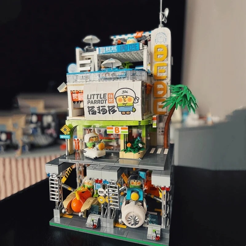 Japanese BeBe Shopping Mall Building Blocks Set