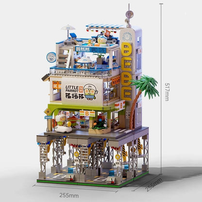 Japanese BeBe Shopping Mall Building Blocks Set