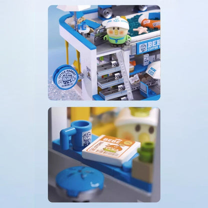 Japanese BeBe Shopping Mall Building Blocks Set