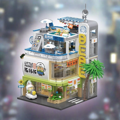 Japanese BeBe Shopping Mall Building Blocks Set
