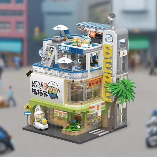Japanese BeBe Shopping Mall Building Blocks Set