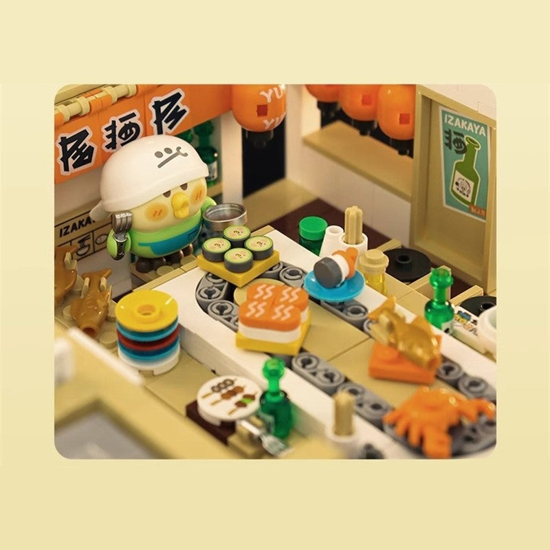 Japanese BeBe Shopping Mall Building Blocks Set