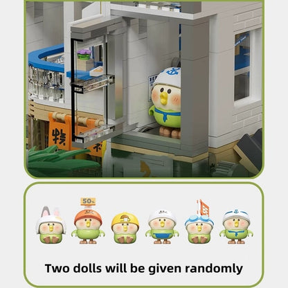 Japanese BeBe Shopping Mall Building Blocks Set