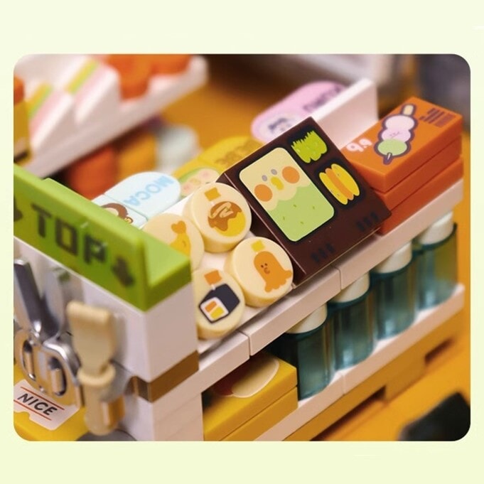 Japanese BeBe Shopping Mall Building Blocks Set