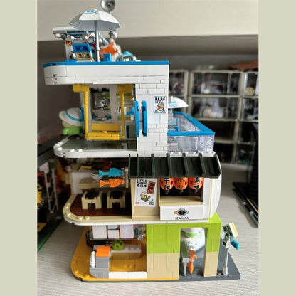 Japanese BeBe Shopping Mall Building Blocks Set