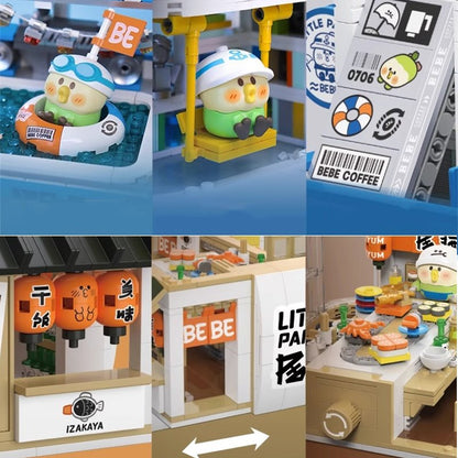 Japanese BeBe Shopping Mall Building Blocks Set