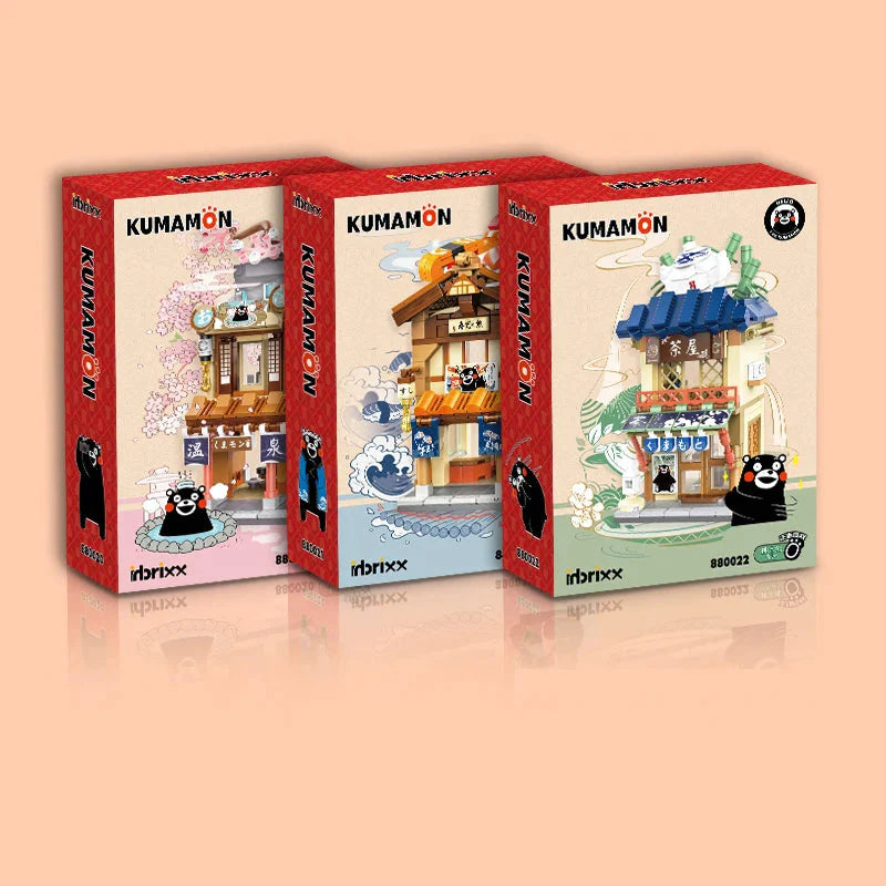 Japanese-themed Ramen Hot Spring Sushi Tea Micro Building Sets