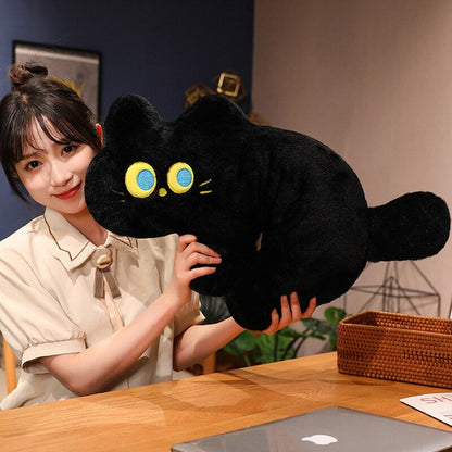 JoJo the Black Cat Plush Pillow