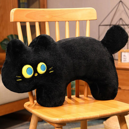 JoJo the Black Cat Plush Pillow